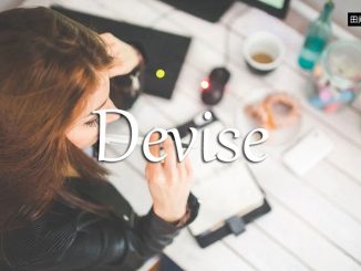 小词详解 | devise