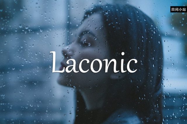 小词详解 | laconic