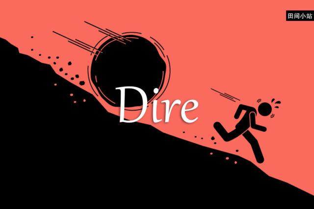 小词详解 | dire