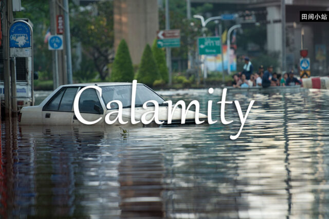 小词详解 | calamity