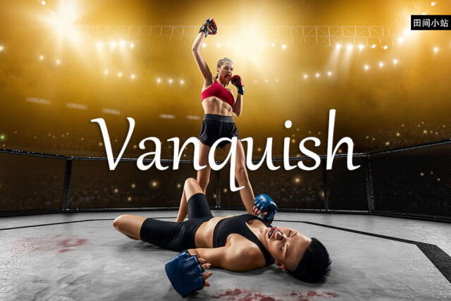 小词详解 | vanquish