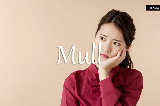 小词详解 | mull