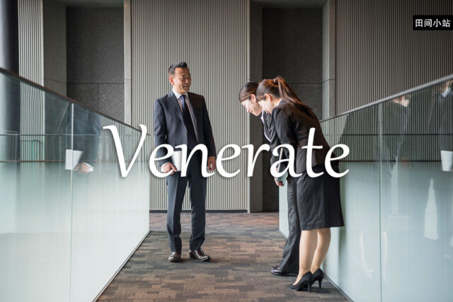 小词详解 | venerate